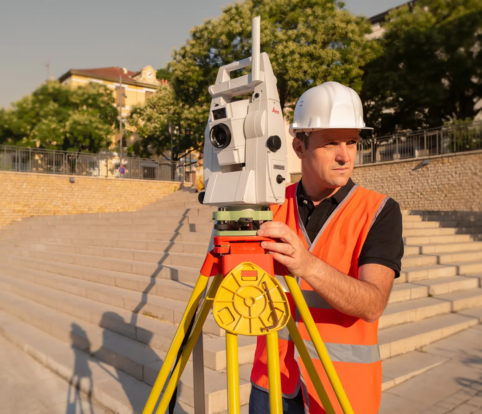 Travaux topographiques